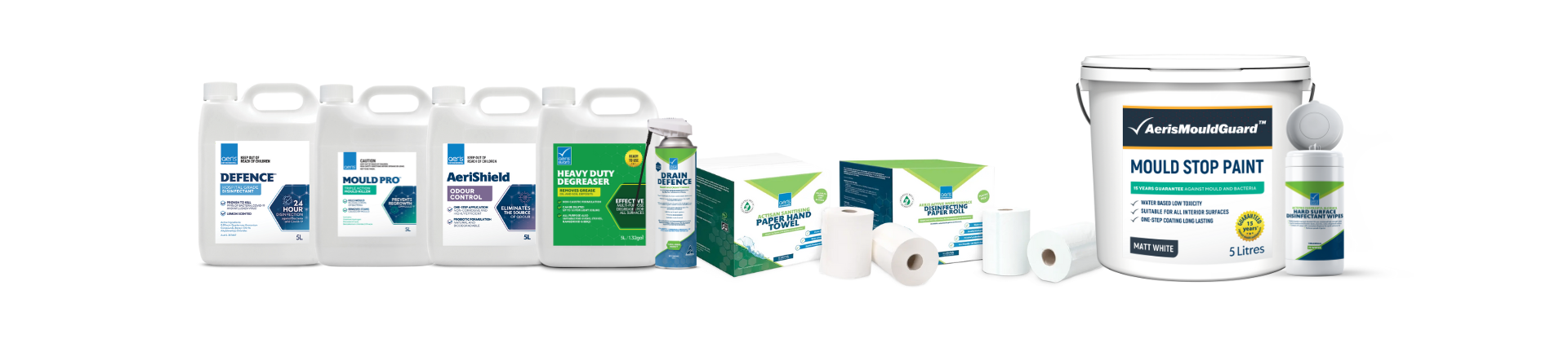 Surface Hygiene Aeris Range