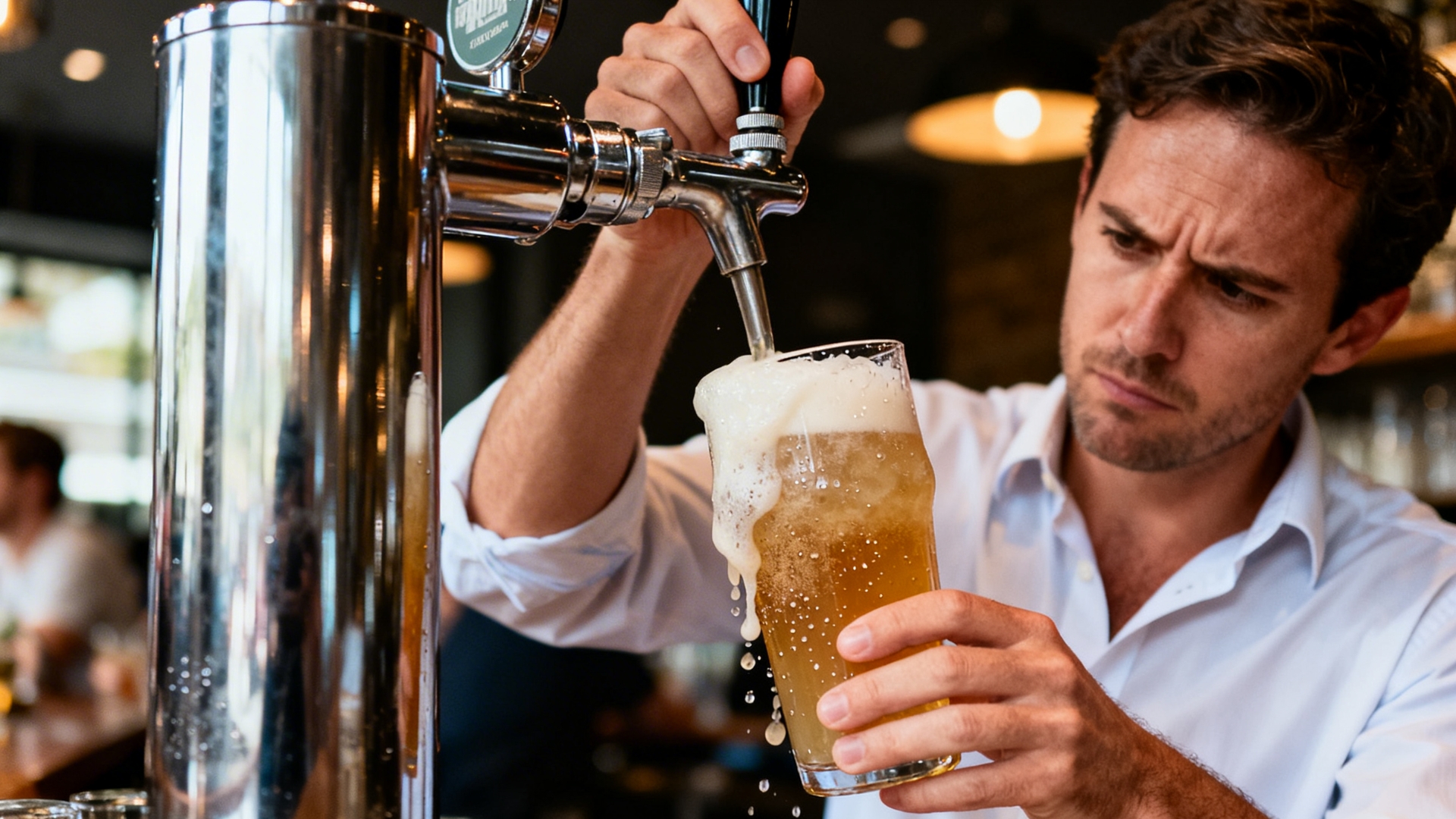 Beer line contamination